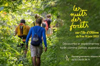 Affiche Nuits des foret oleron 