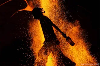 Imoogi 2 - Spectacle art du feu_Saint-Trojan-les-Bains