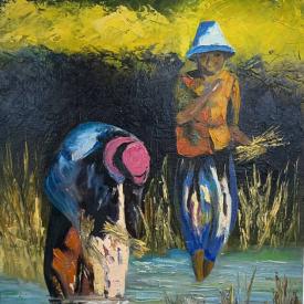 Exposition de peinture & céramique - Chantal Jacomy