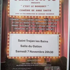 Théâtr'IO "C'est le bouquet"_Saint-Trojan-les-Bains