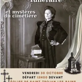 Petit Patrimoine funéraire et mystères du cimetière_Saint-Trojan-les-Bains
