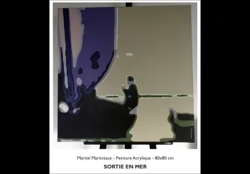 Exposition de peinture Martial Martiniaux_Saint-Trojan-les-Bains