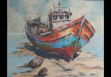 Exposition de peinture et sculpture Dominique Bauruel et Brigitte Belaud_Saint-Trojan-les-Bains