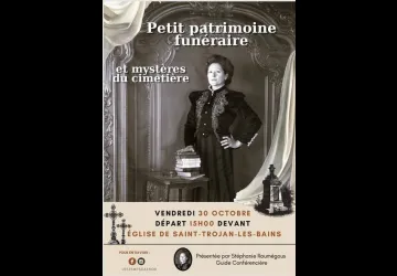 Petit Patrimoine funéraire et mystères du cimetière_Saint-Trojan-les-Bains